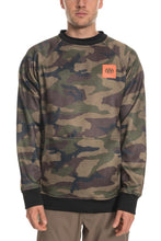 Load image into Gallery viewer, 686 Men&#39;s Forest Bailey Knockout Bonded Fleece Crew
