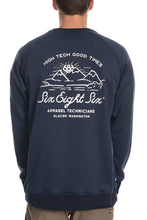 Load image into Gallery viewer, 686 Men&#39;s Forest Bailey Knockout Bonded Fleece Crew

