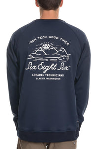 686 Men's Forest Bailey Knockout Bonded Fleece Crew